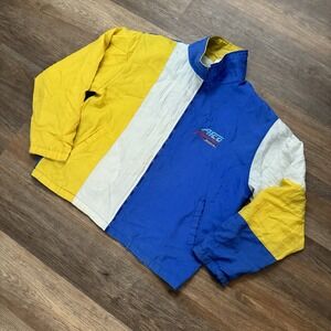 AFCO Racing VTG Windbreaker Jacket Colorblock‎ 90s Hartwell Sports